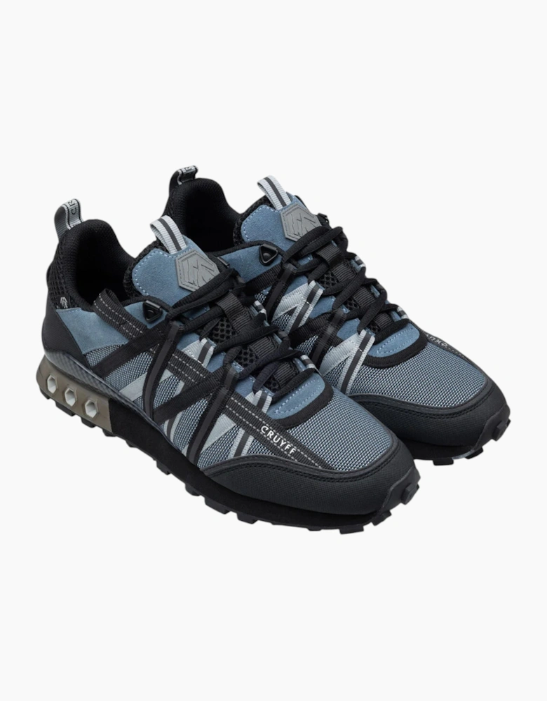 CRUYFF Mens Trainers Fearia Hex-Tech Montserrat Lace Up navy UK Size