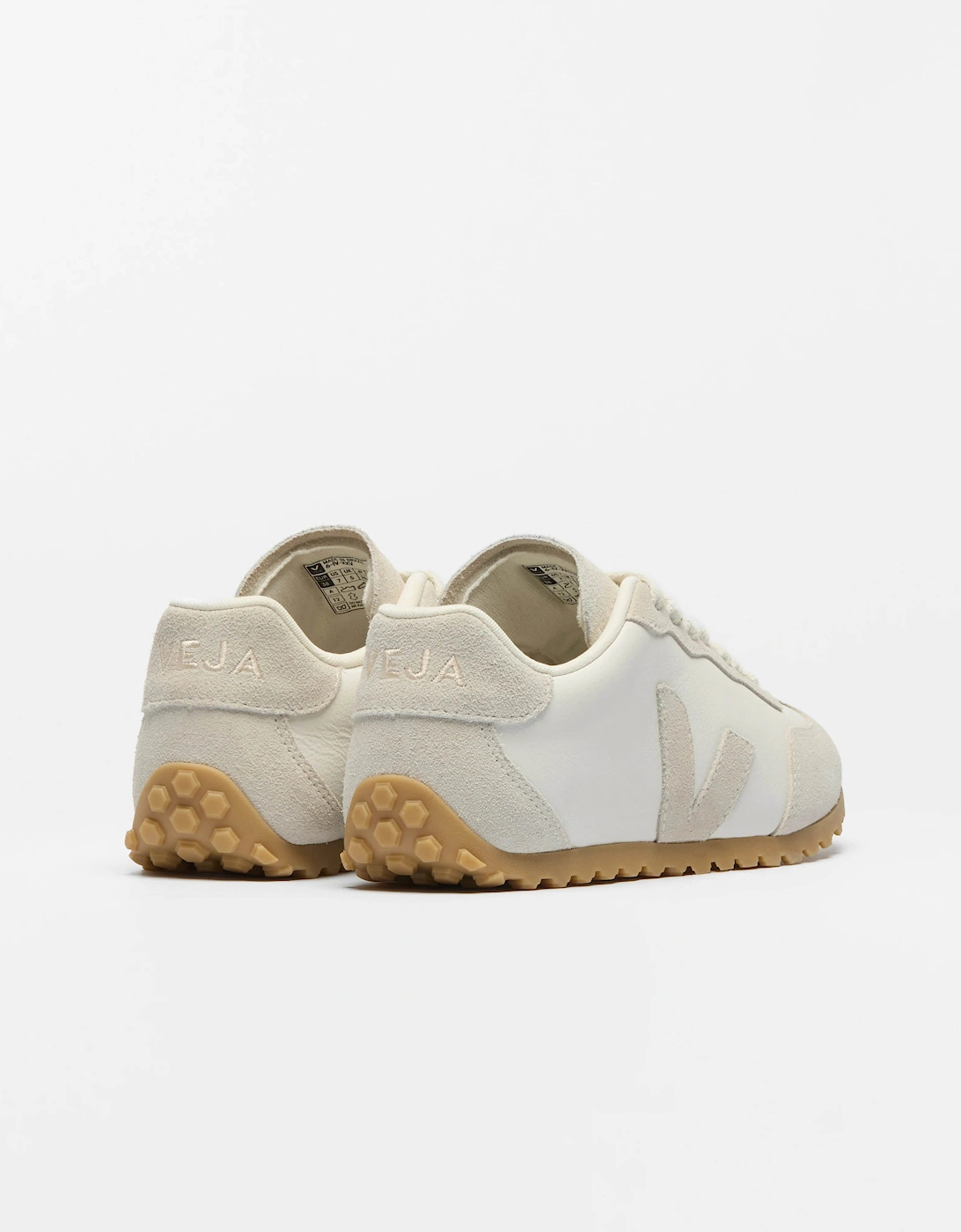 VEJA GT Leather Womens Trainers - White/Natural