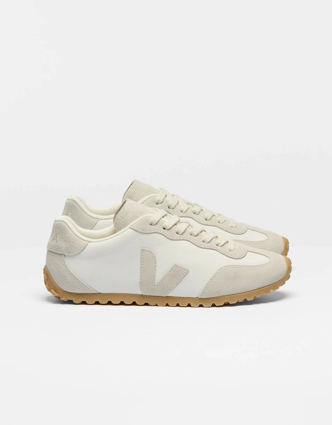 VEJA GT Leather Womens Trainers - White/Natural