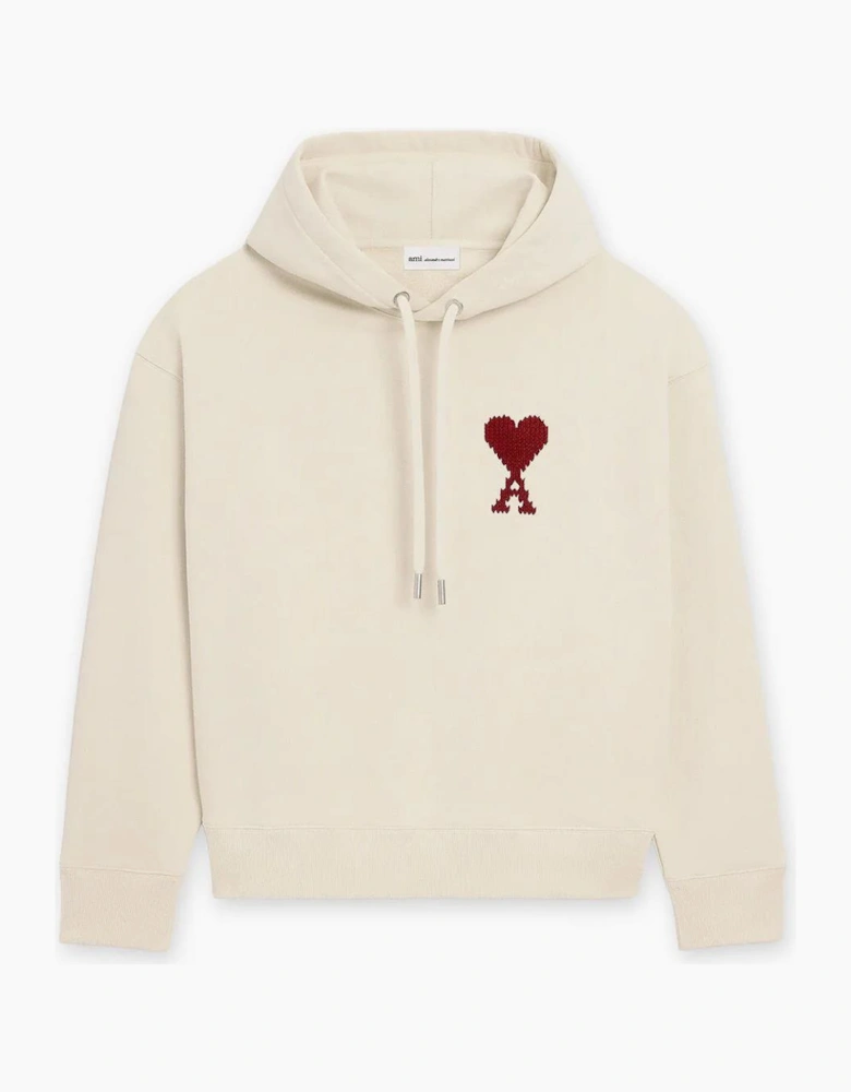 Ami Paris Moonlight Cotton 'AMI DE COEUR' Heavy Hoodie