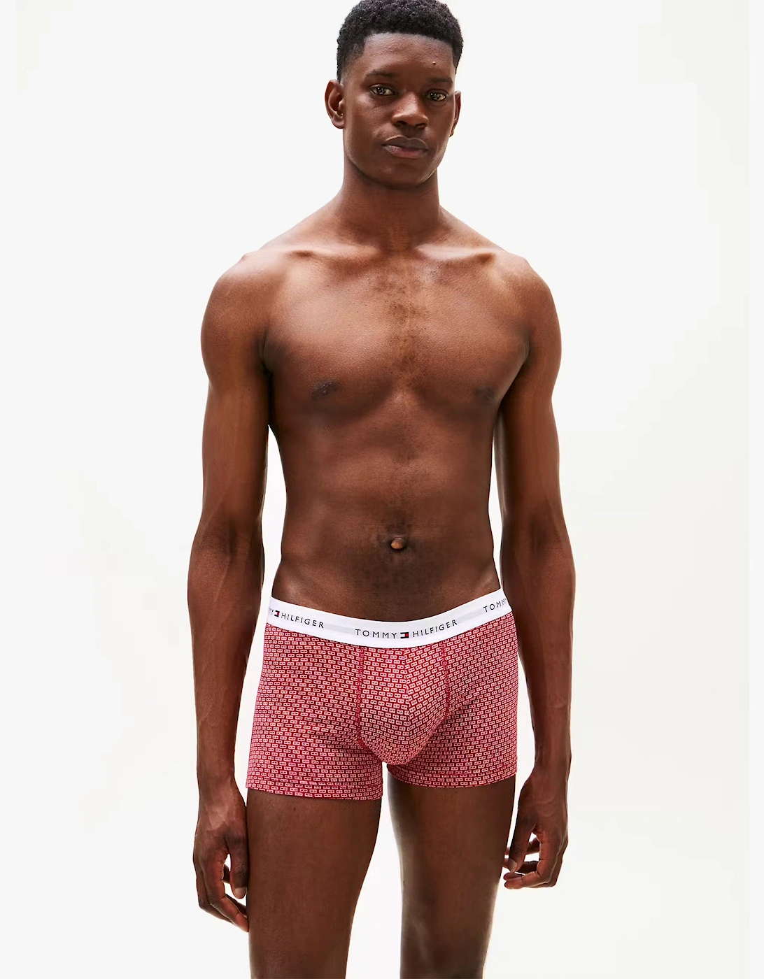 Tommy Hilfiger UM0UM02768 3 PACK TRUNK PRINT Mens Trunks Multicoloured
