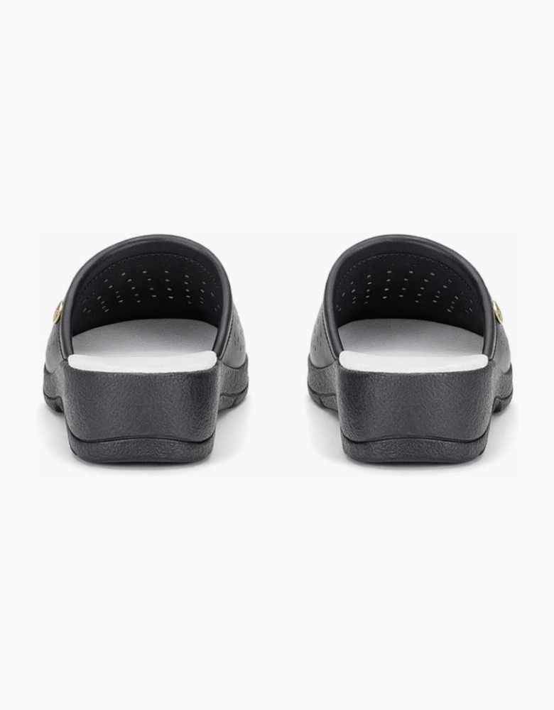 DEK L706C Ladies Clogs Navy Blue