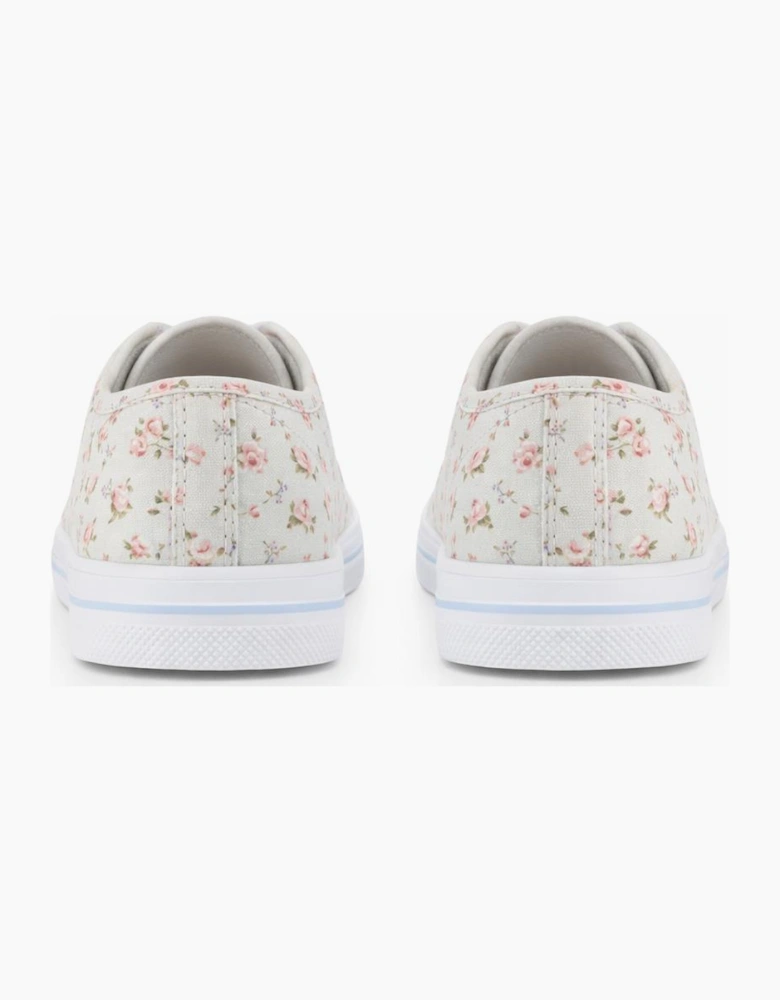 DEK EMILY Womens Casual Shoes Light Grey Floral