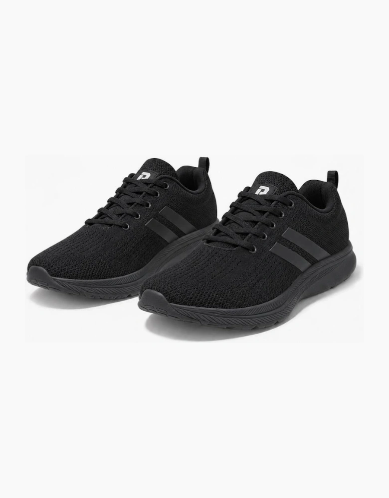 DEK PLANET Mens Casual Trainers Black