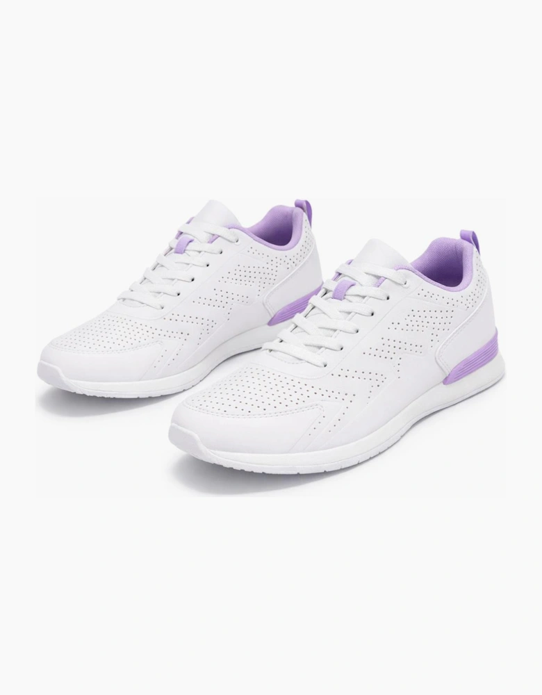 FLUKE Ladies Shoes White/Lilac