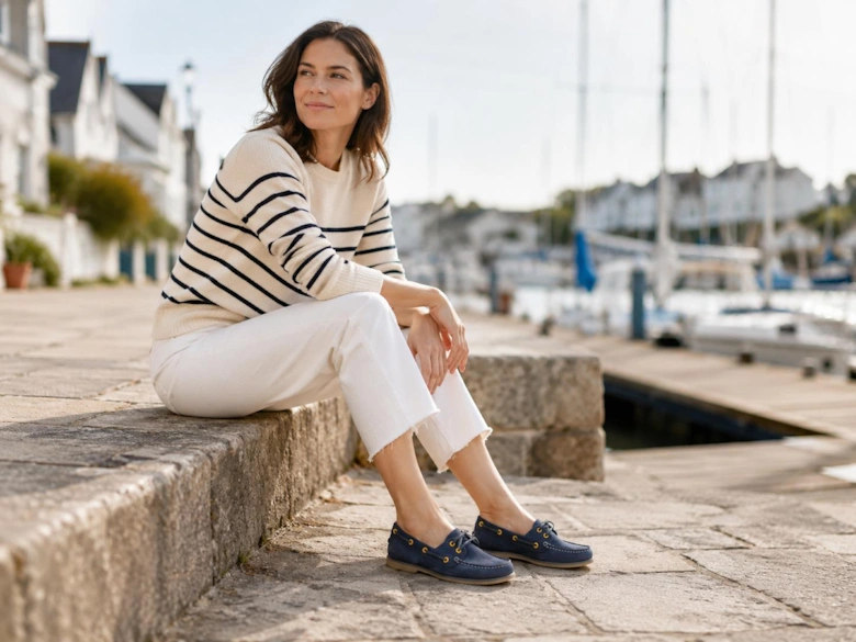 DEK AMY Womens Boat & Deck Shoes Blue