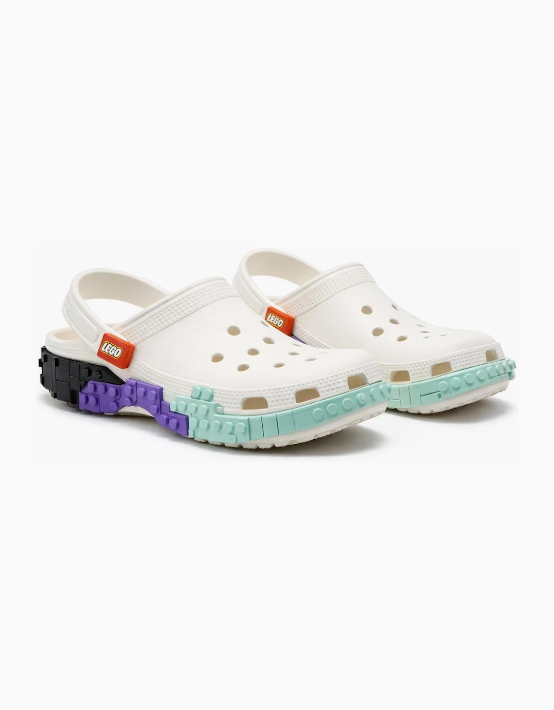 Crocs LEGO CREATE Unisex Adults Clogs White