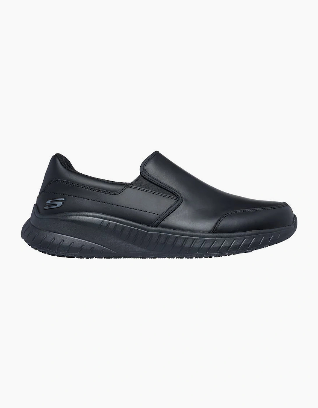 Skechers Work SQUAD CHAOS - ROCKRATH Mens Workwear Trainers Black