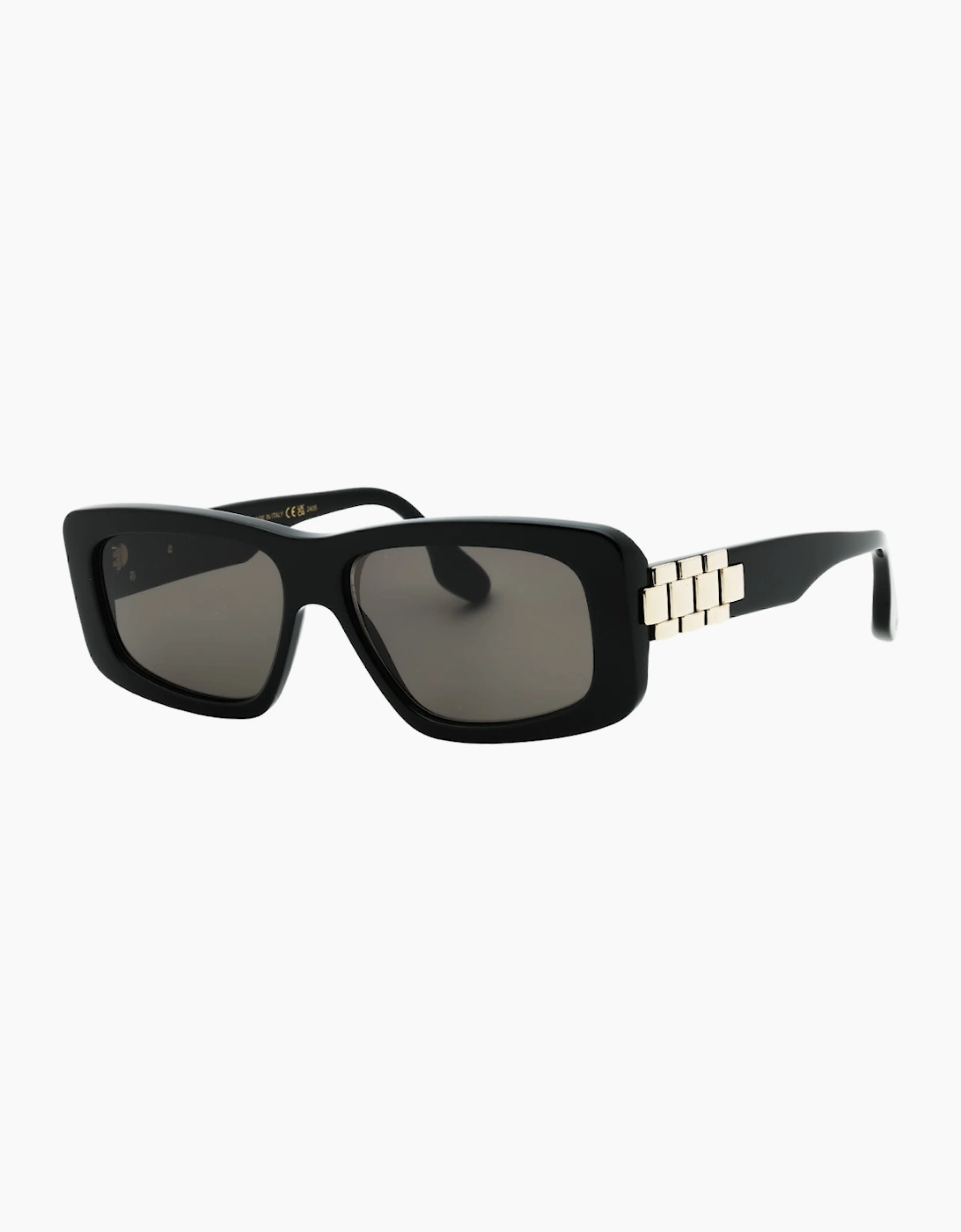 Victoria Beckham Dark Grey Lensed Black Sunglasses