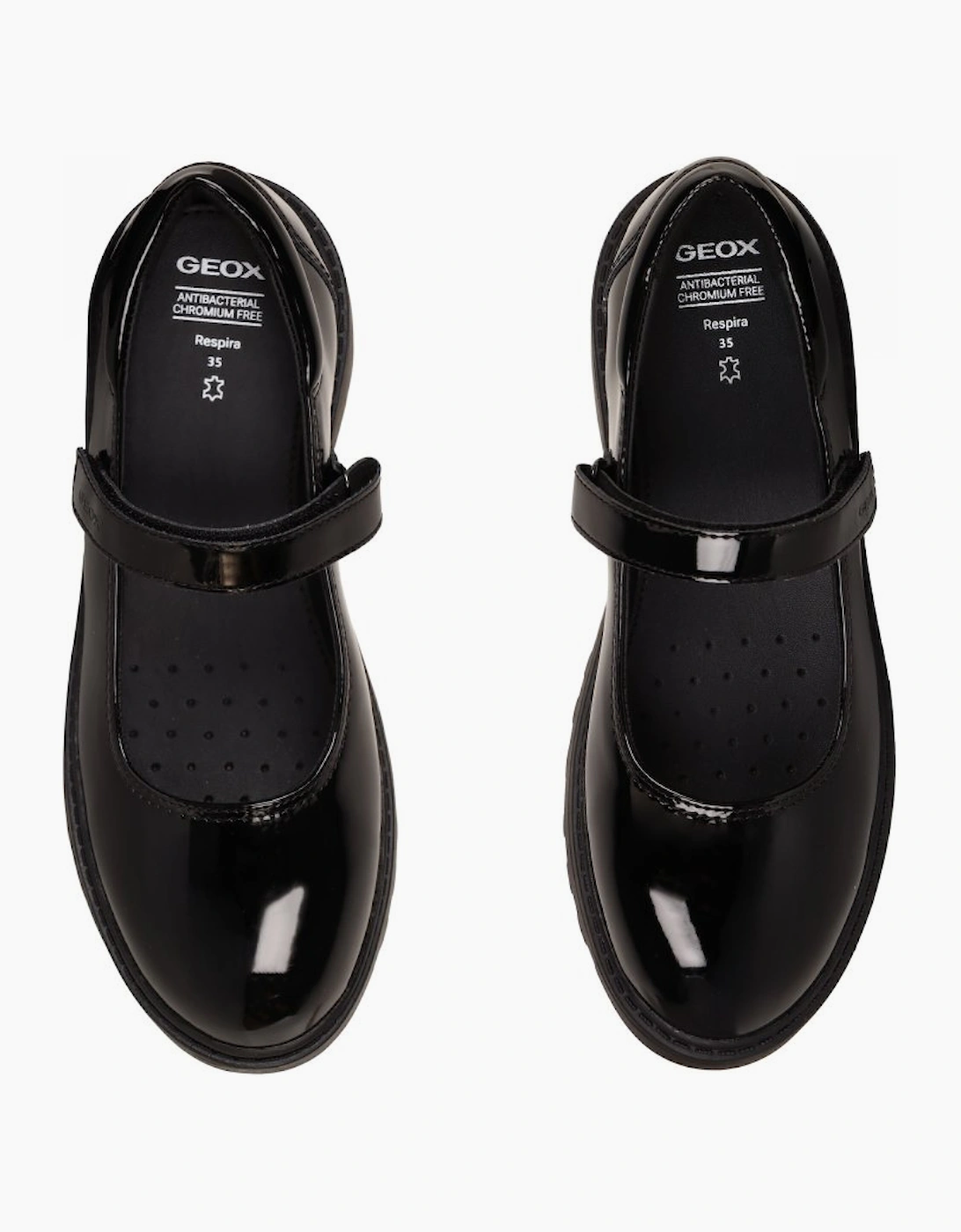 J Casey Bar Girls Senior School Shoes