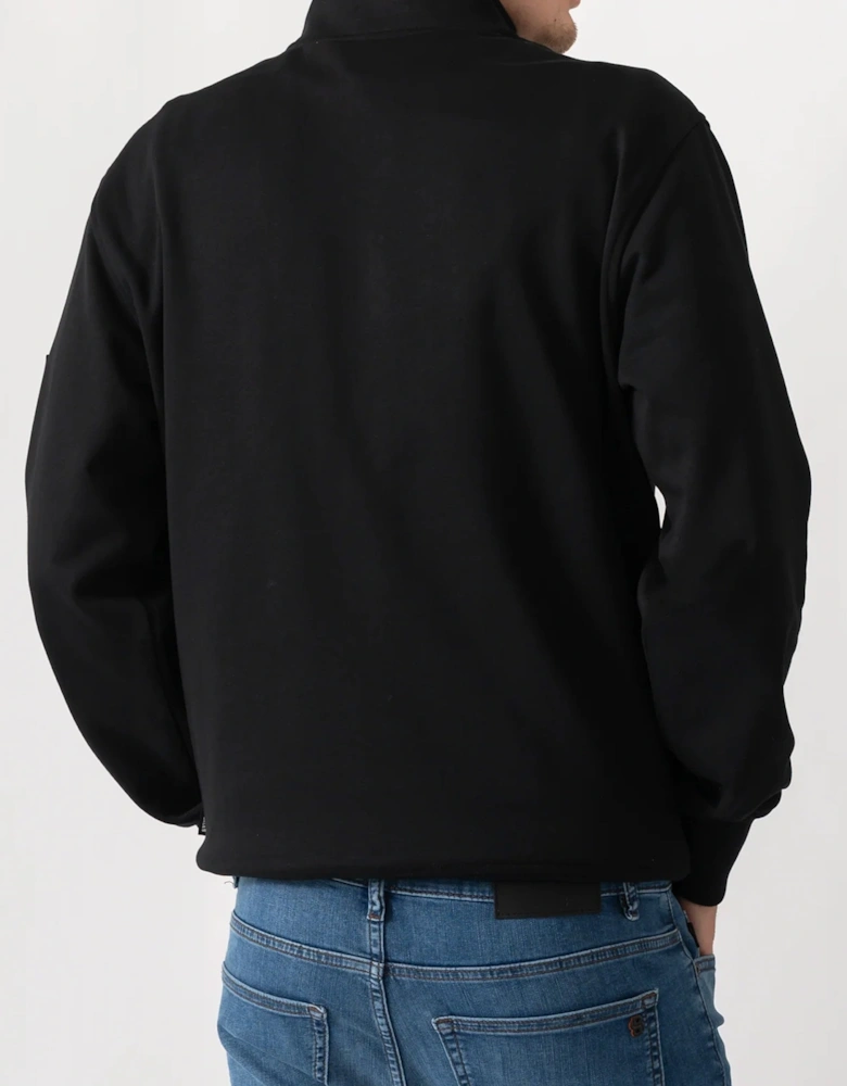 Hartsfield 1/4 Zip Sweatshirt Black
