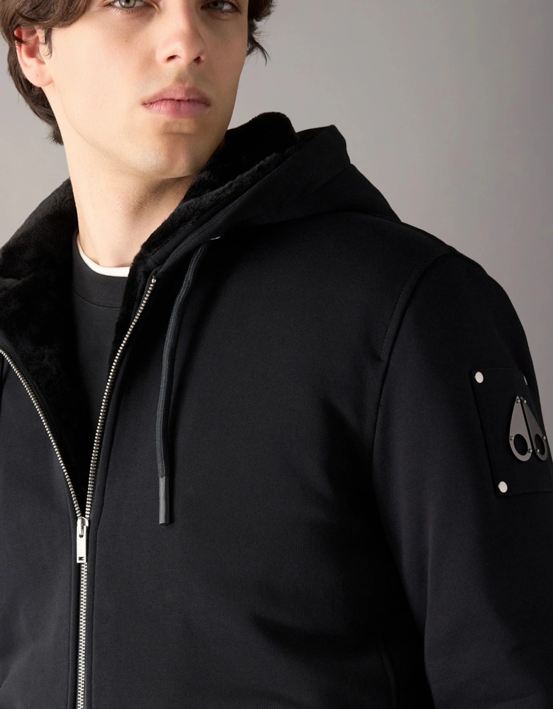 Classic Bunny Hooded Black
