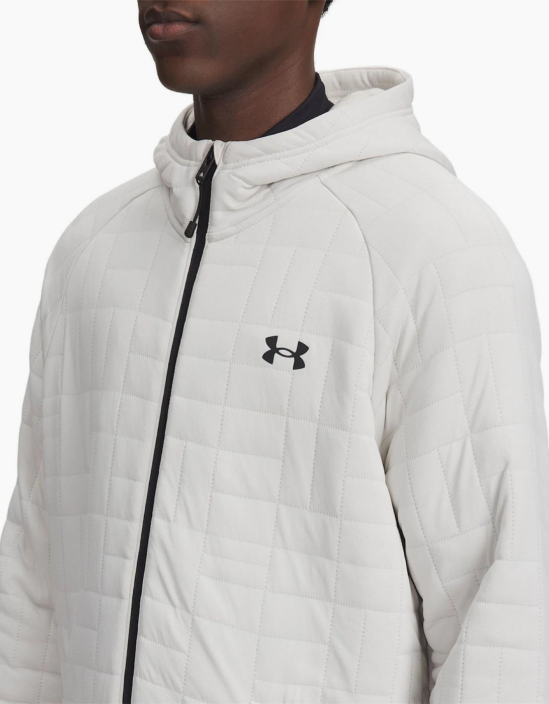 Unstoppable Textured Hooded Full Zipper Ribbed Cuff Jacket