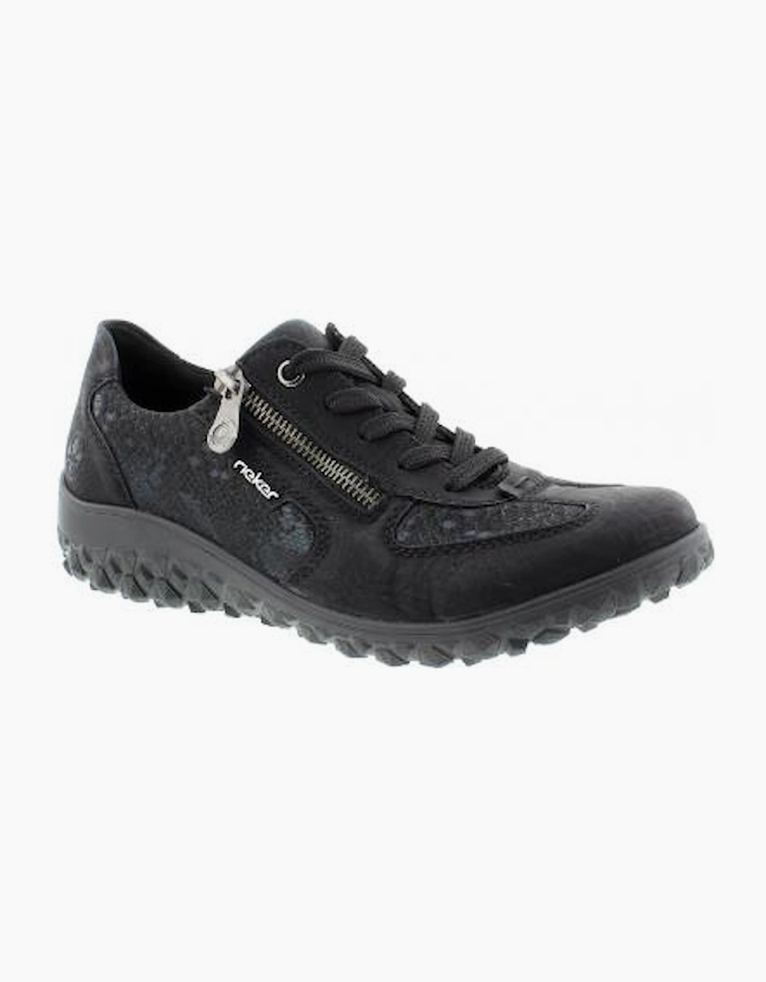 Rieker Women's Casual Shoe 59501-00 in Black, 2 of 1