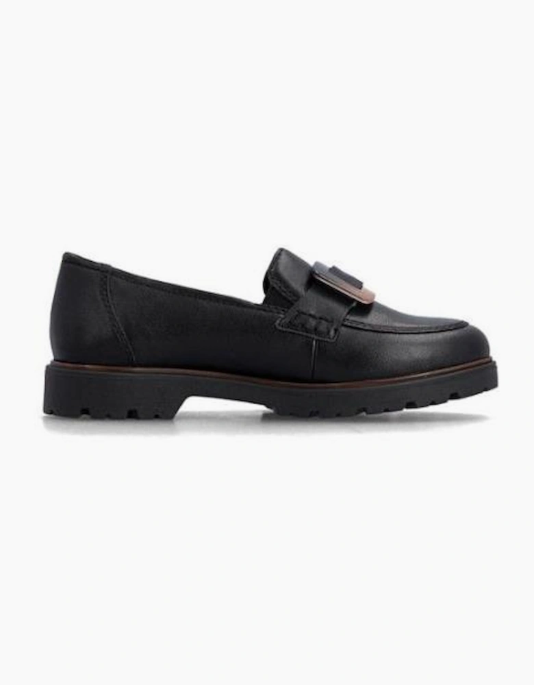 Rieker Ladies Shoes 45553-00 in Black