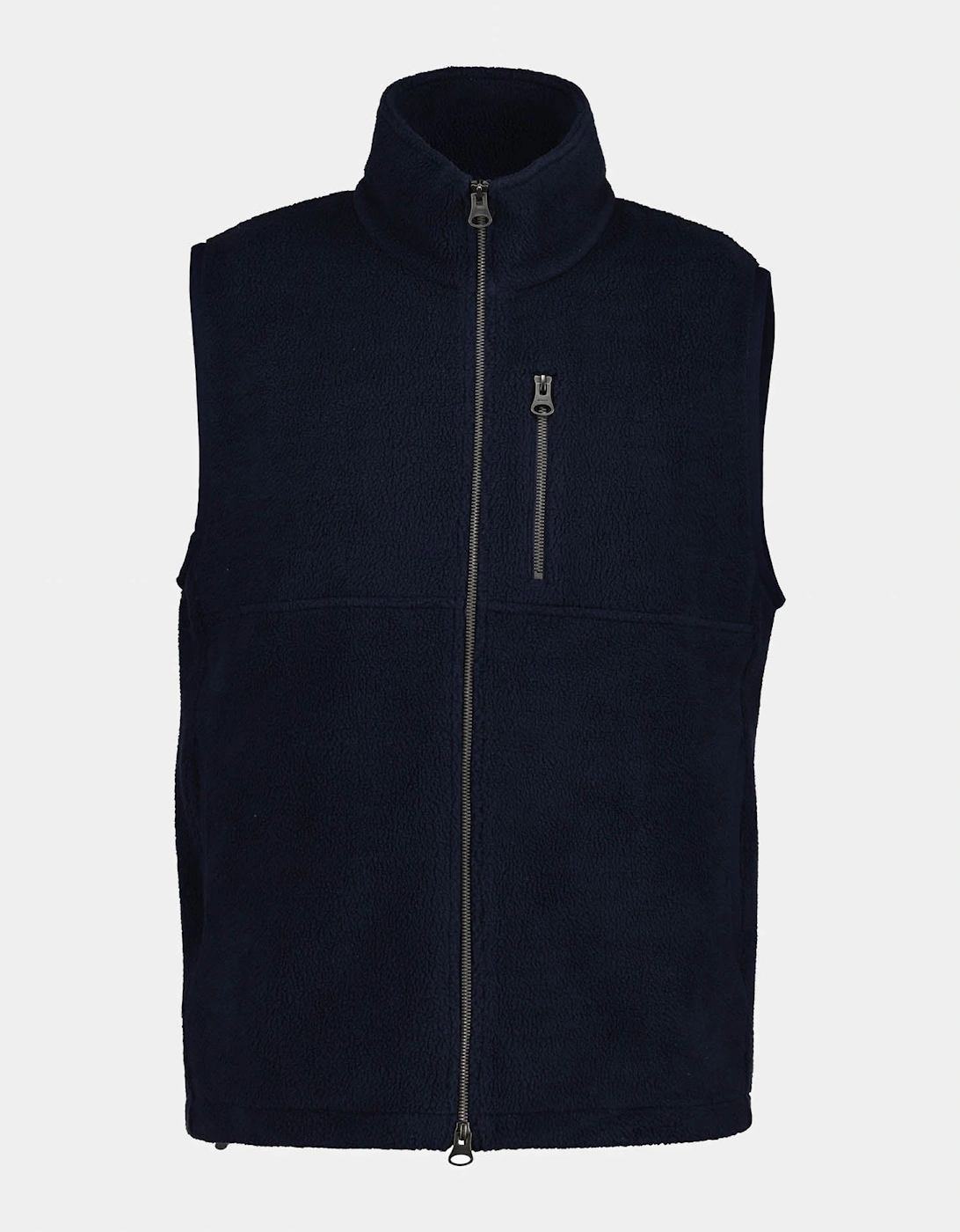 GANT Mens Fleece Gilet - 433 Evening Blue
