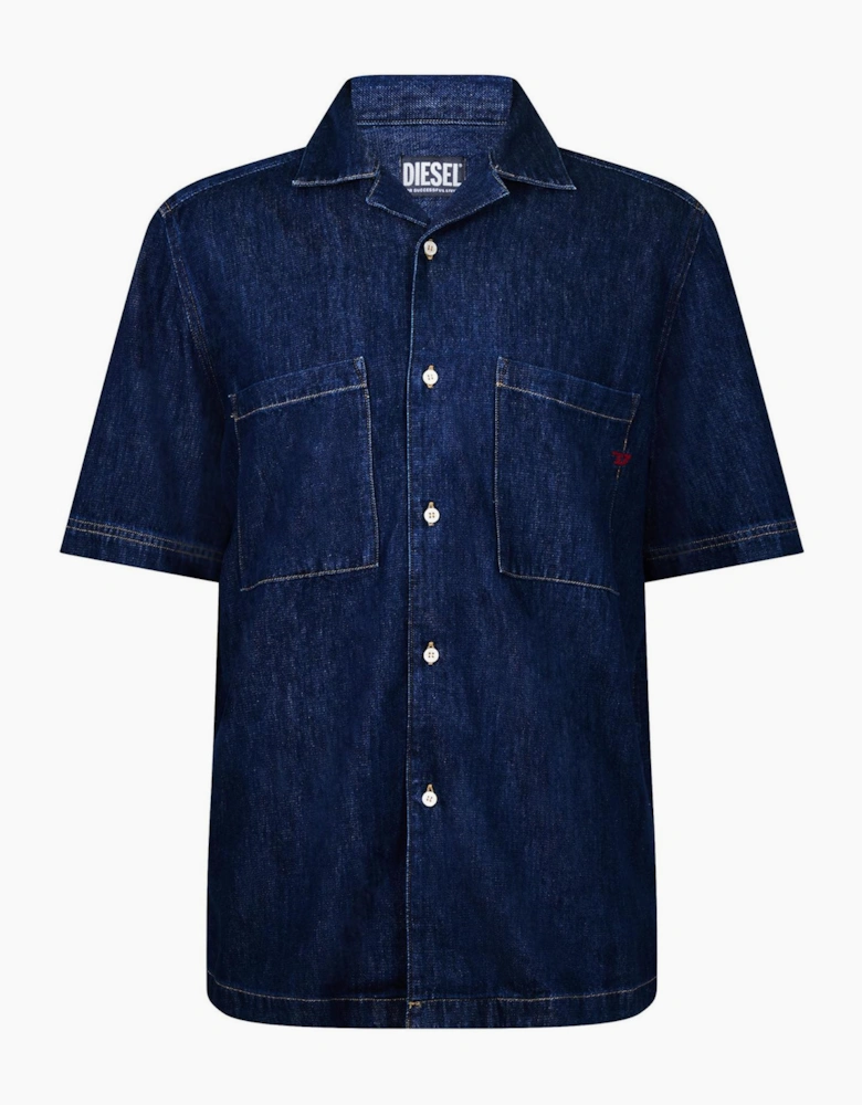 Mens D Paroshort Plain Shirt