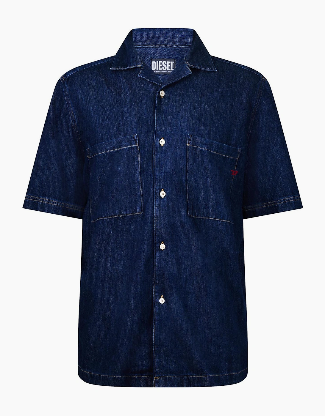 Mens D Paroshort Plain Shirt