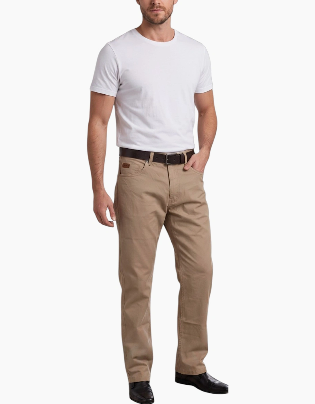 FARAH CLASSIC Mens Trouser Flat Cotton Pant