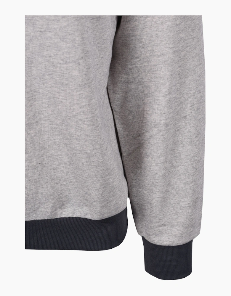 BOSS ORANGE WE_EDGE SWEATSHIRT OPEN GREY