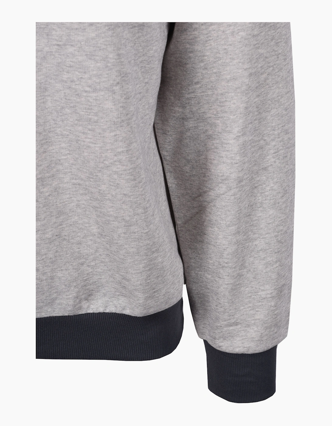 BOSS ORANGE WE_EDGE SWEATSHIRT OPEN GREY