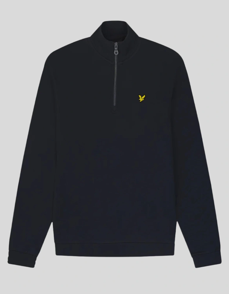 Cotton Loopback 1/4 Zip Sweatshirt