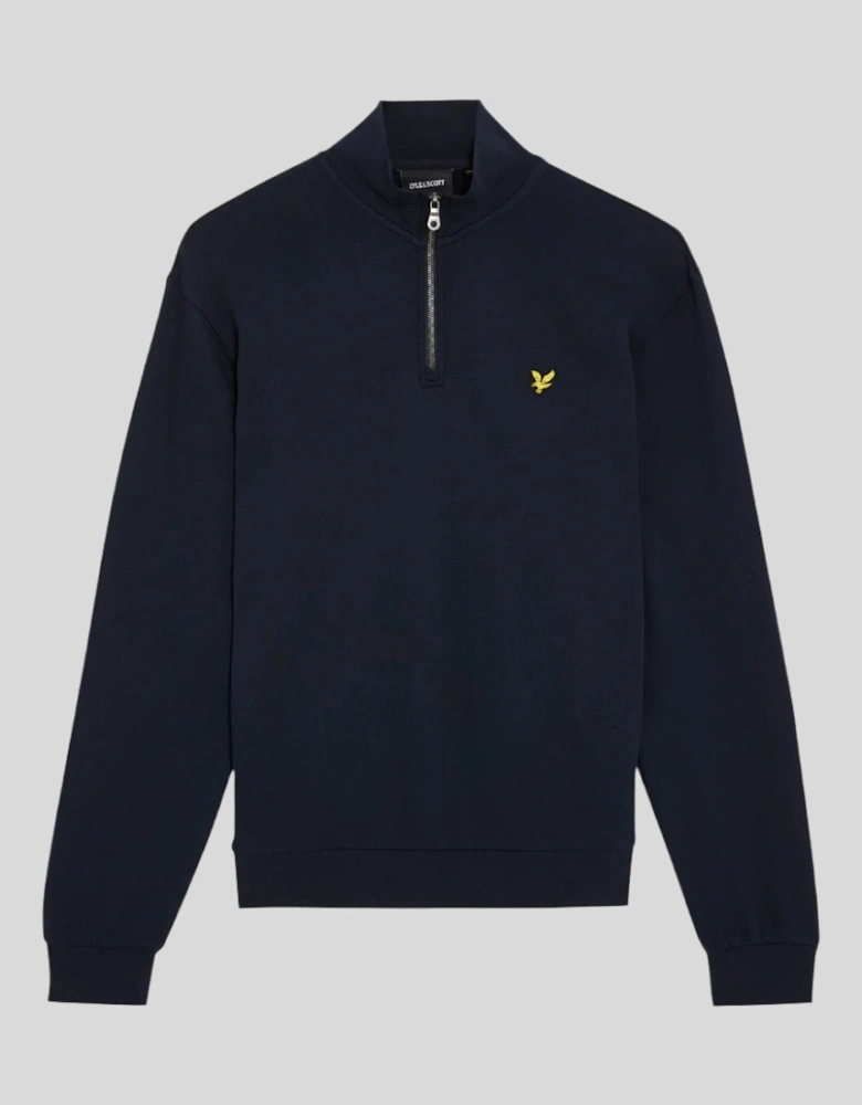 Cotton Loopback 1/4 Zip Sweatshirt