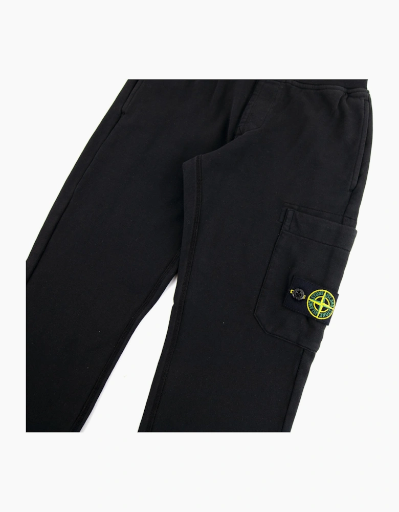 Stone Island Junior 60640 Sweatpants Black V0029