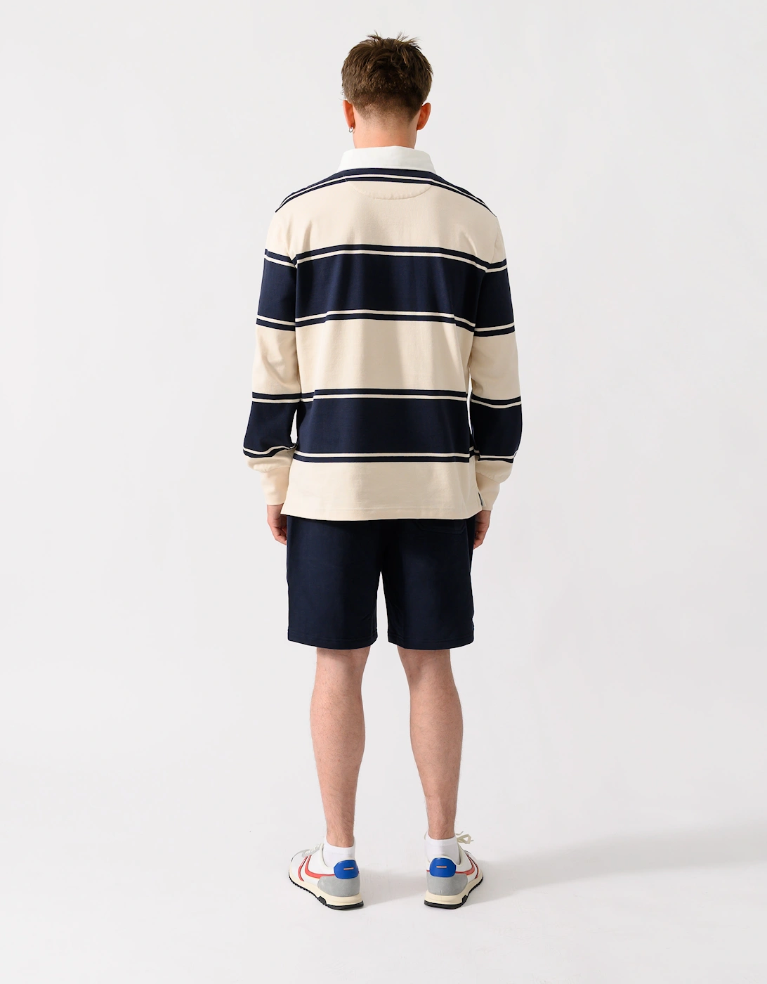 Belstaff Mens Logo Sweatshorts - Dark Ink