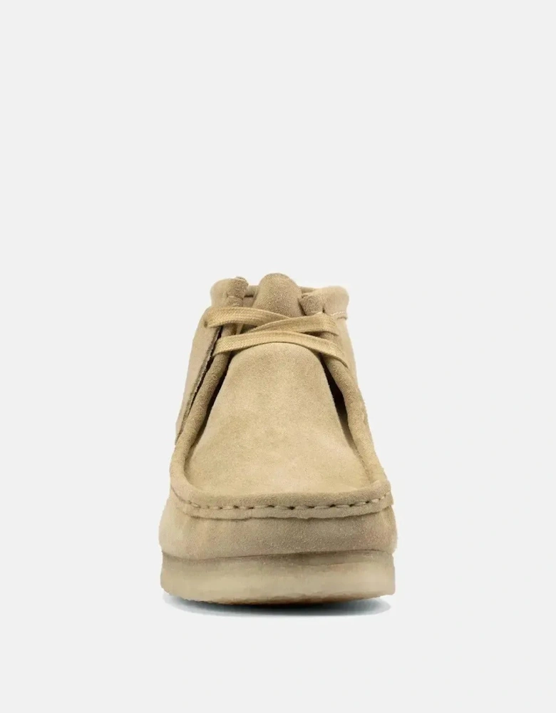 CLARKS ORIGINALS MENS WALLABEE BOOTS MAPLE SUEDE