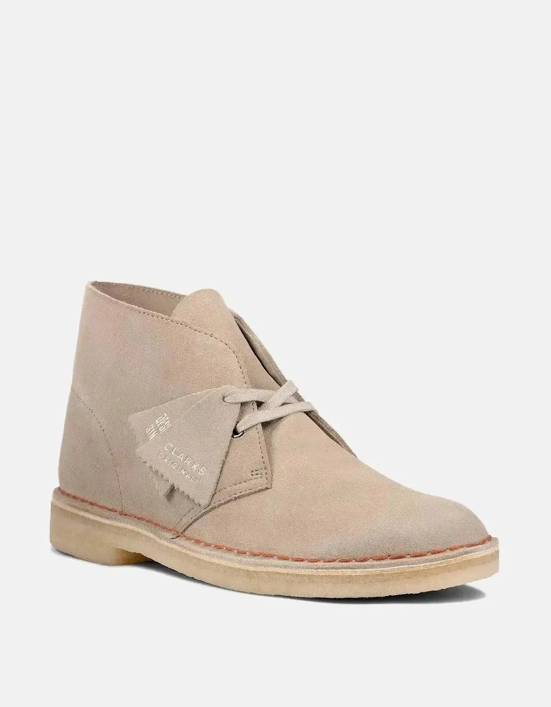 CLARKS ORIGINALS MENS DESERT BOOTS SAND SUEDE
