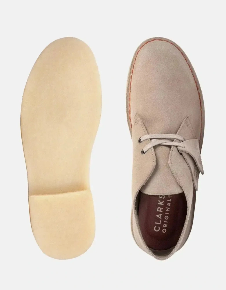 CLARKS ORIGINALS MENS DESERT BOOTS SAND SUEDE