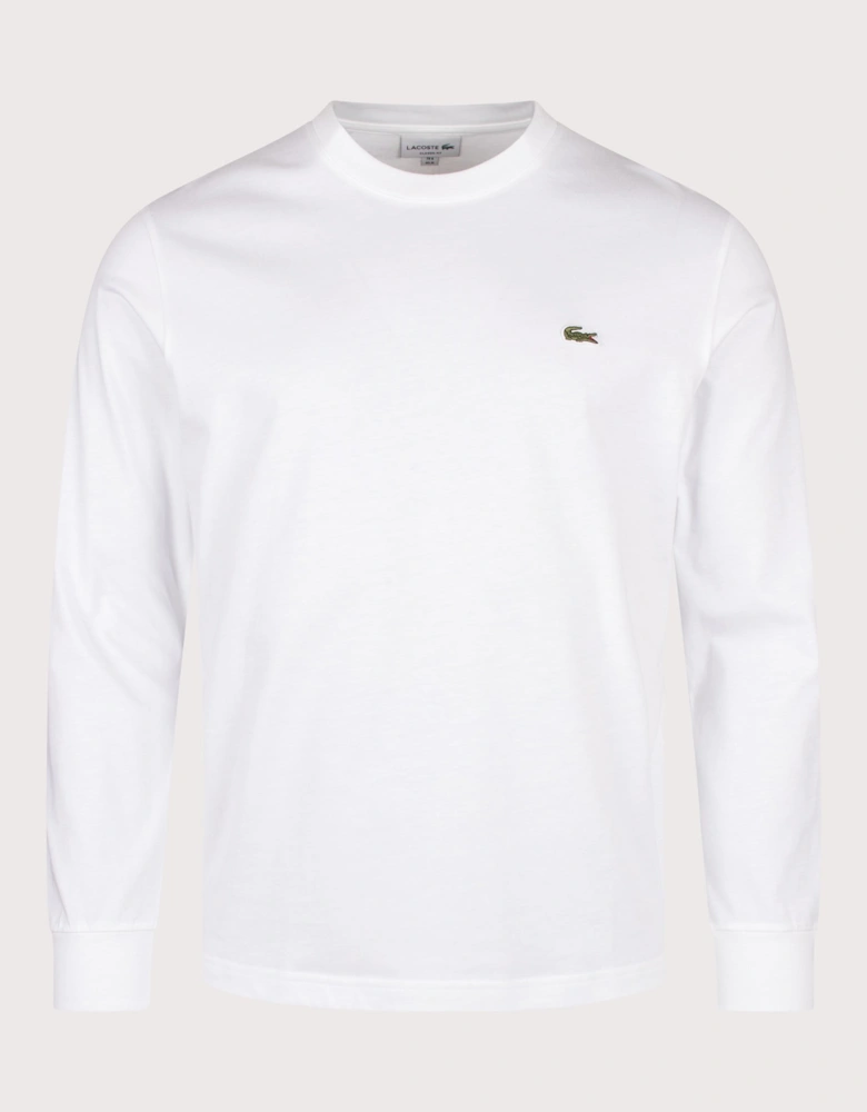 Classic Fit Long Sleeved Cotton T-Shirt