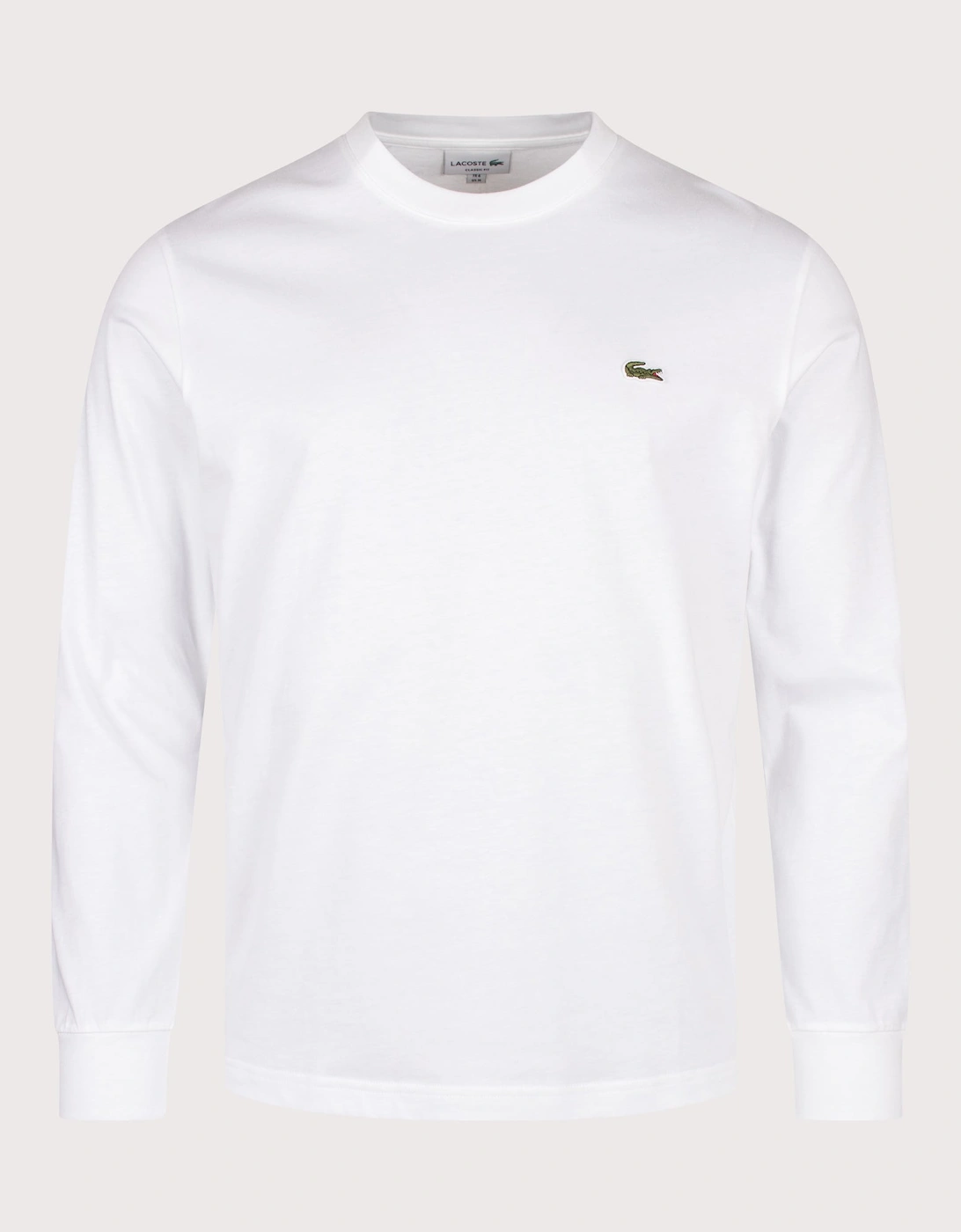 Classic Fit Long Sleeved Cotton T-Shirt, 5 of 4