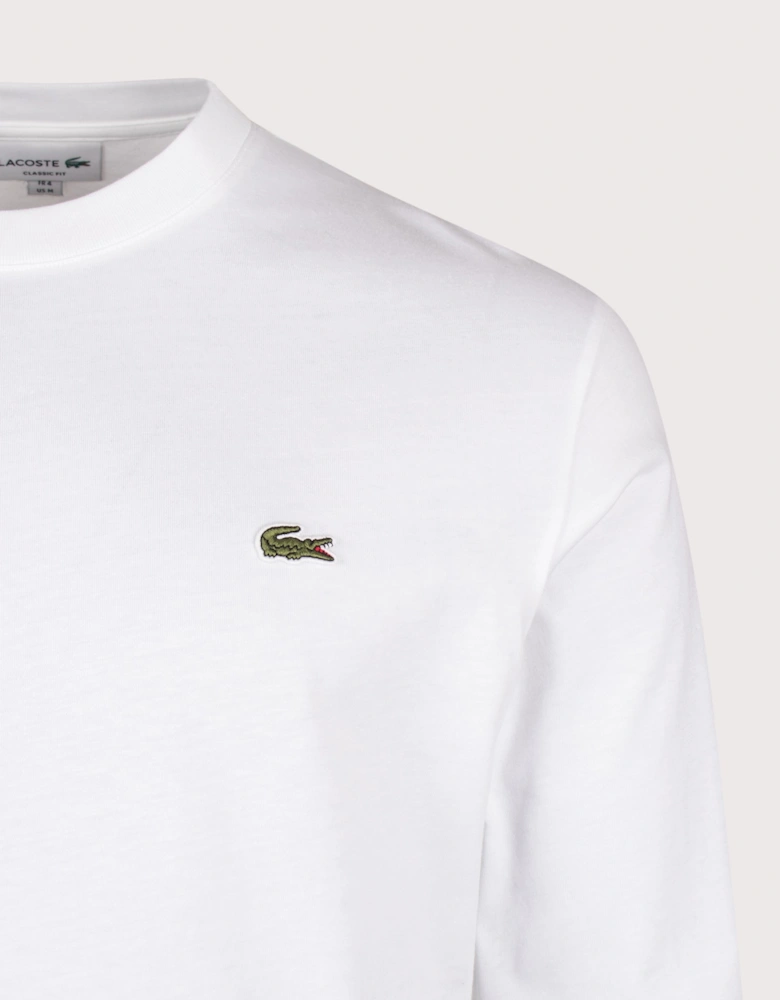 Classic Fit Long Sleeved Cotton T-Shirt