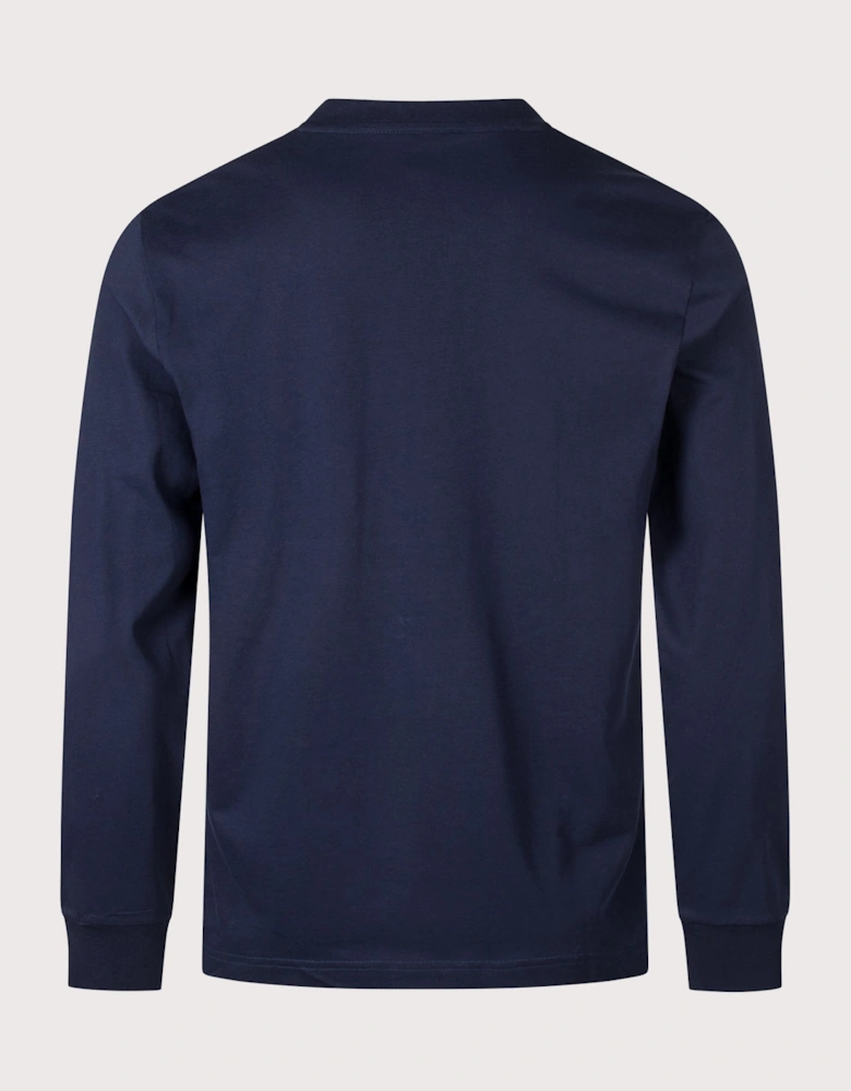 Classic Fit Long Sleeved Cotton T-Shirt