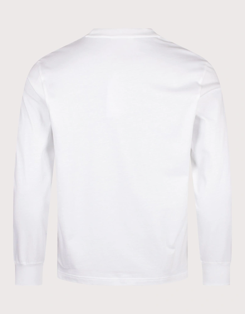 Classic Fit Long Sleeved Cotton T-Shirt