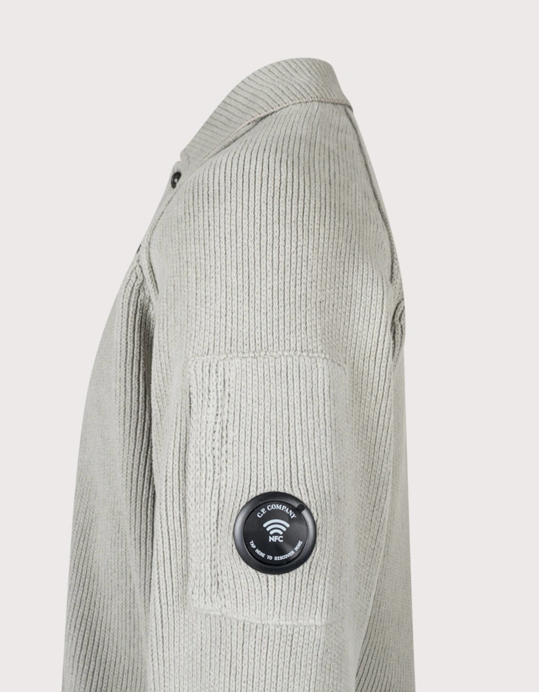 Chenille Cotton Polo Jumper