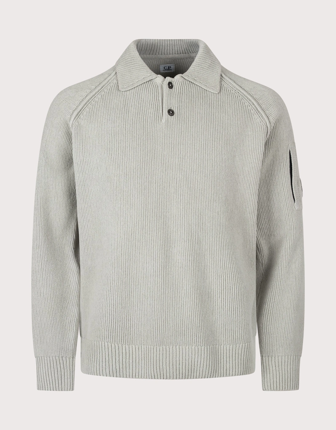 Chenille Cotton Polo Jumper
