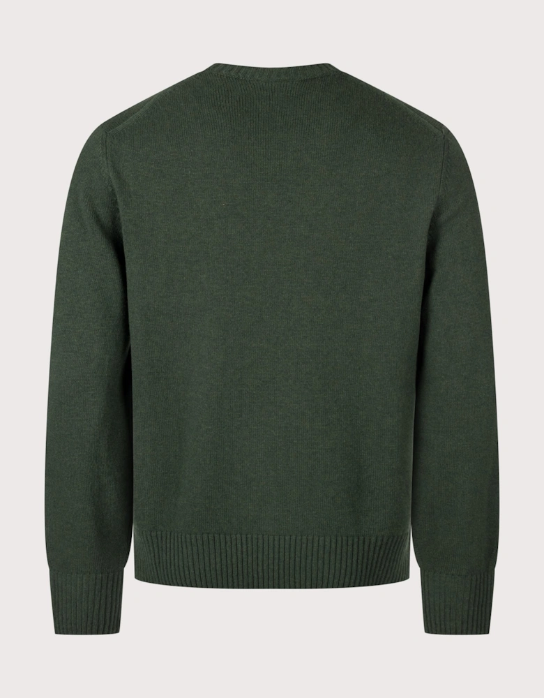 Classic Fit Wool Crewneck Jumper