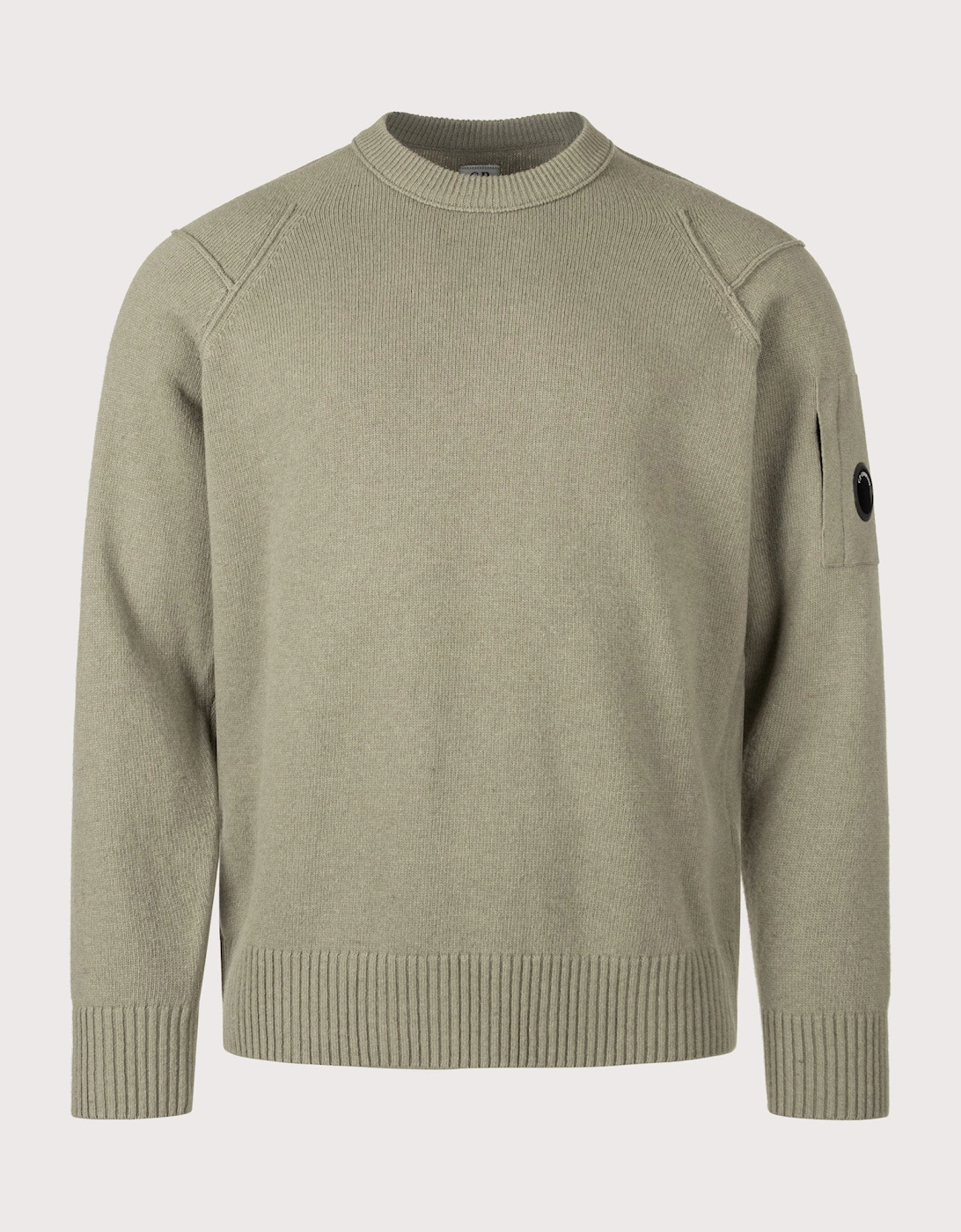 Lambswool GRS Crewneck Lens Jumper