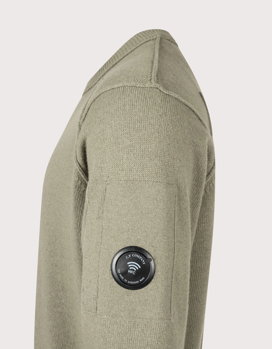 Lambswool GRS Crewneck Lens Jumper