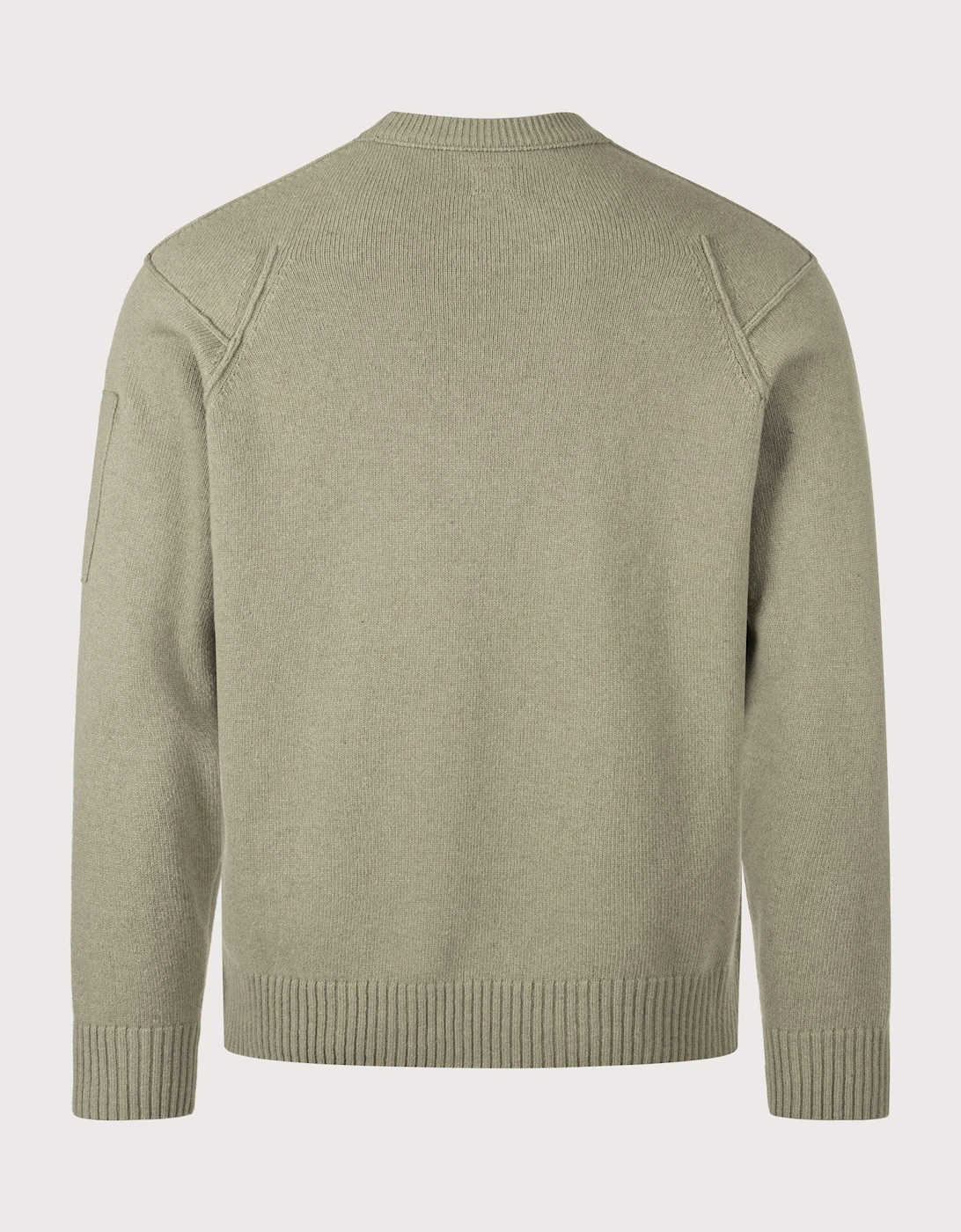 Lambswool GRS Crewneck Lens Jumper
