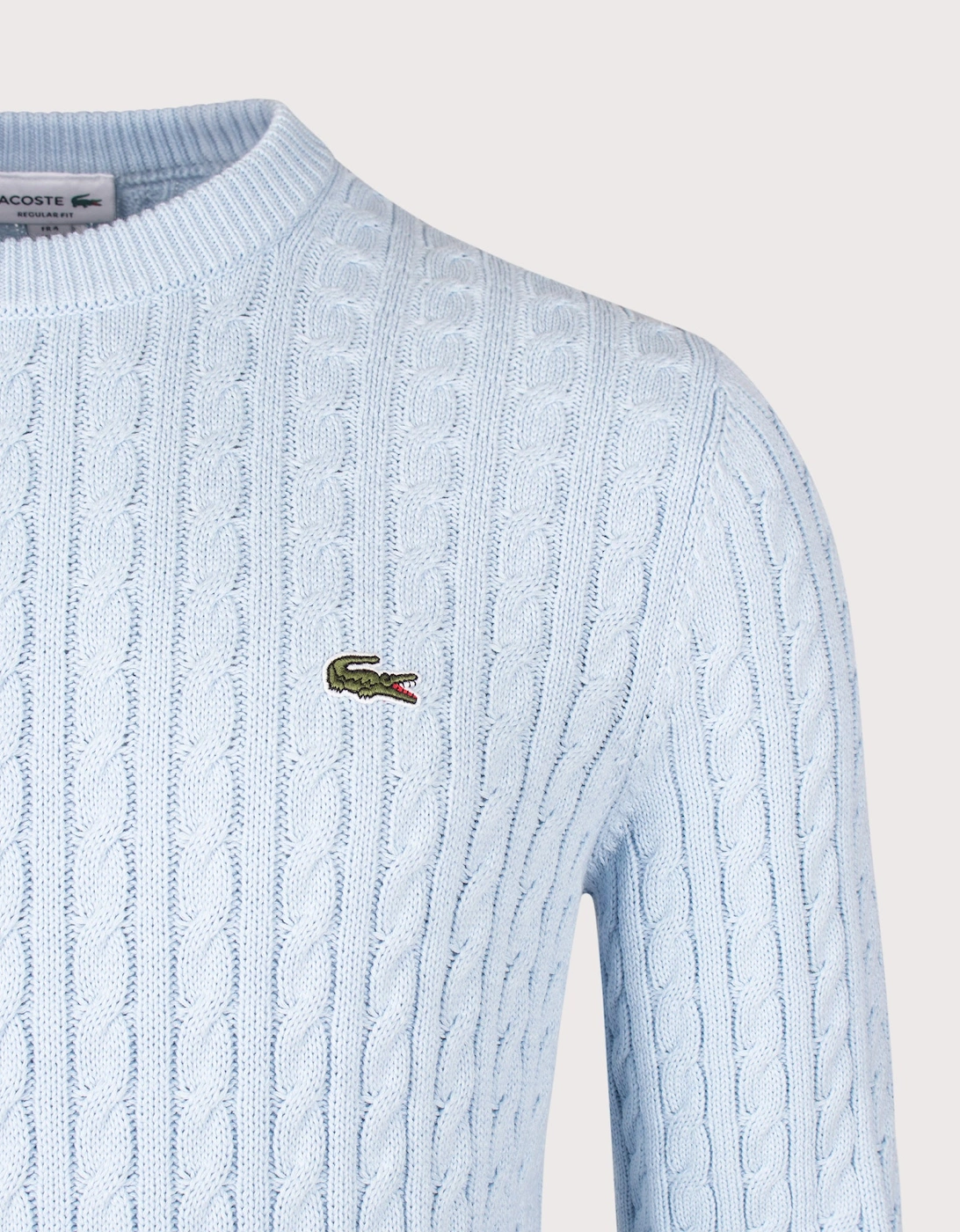 Regular Fit Cable Knitted Jumper