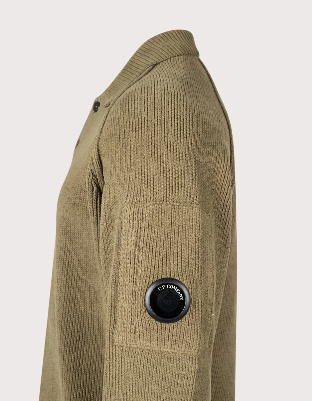 Chenille Cotton Polo Jumper