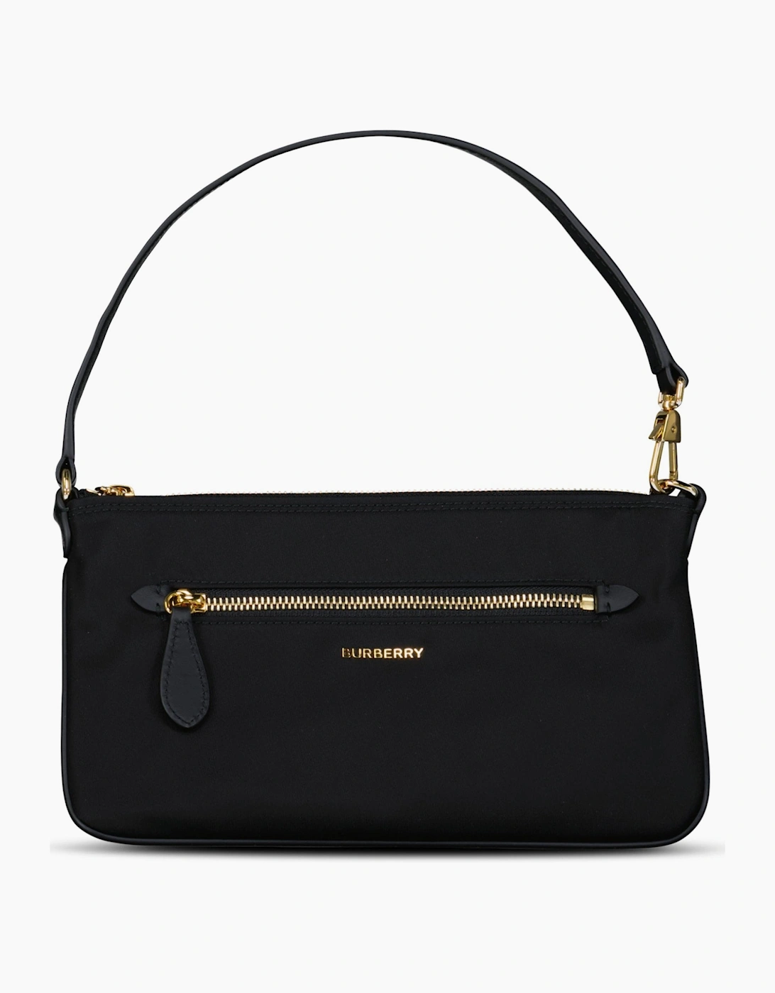 Burberry Nylon Pouch Shoulder Bag in Black