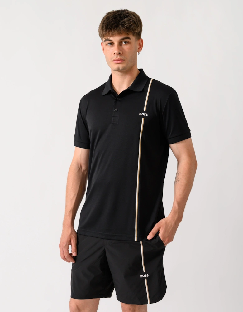 BOSS Green TOC Game Mens Polo Shirt - Black 001