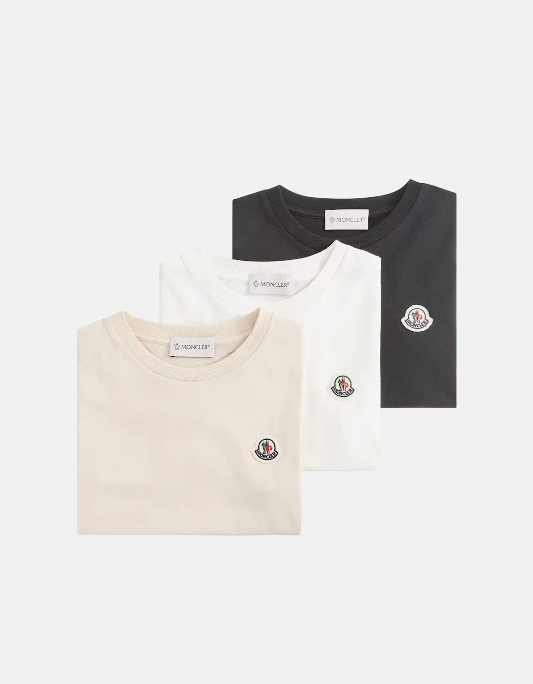 Kids 3 Pack Archive Logo T-shirts Multicolour