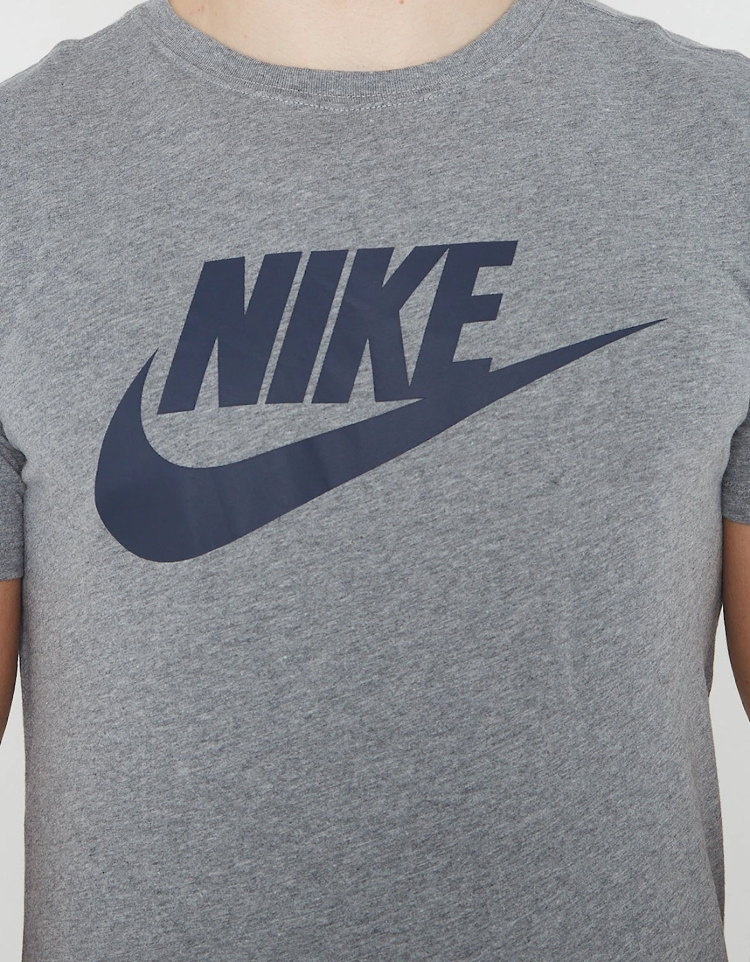 Nike Mens Futura Icon T Shirt in Grey