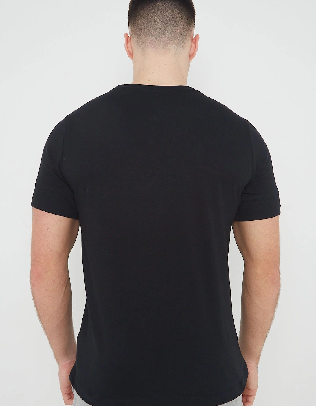 Nike Mens NSW Repeat T Shirt in Black
